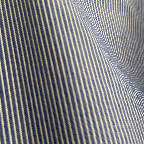 Blue pin stripe button down - Picture 2 of 2